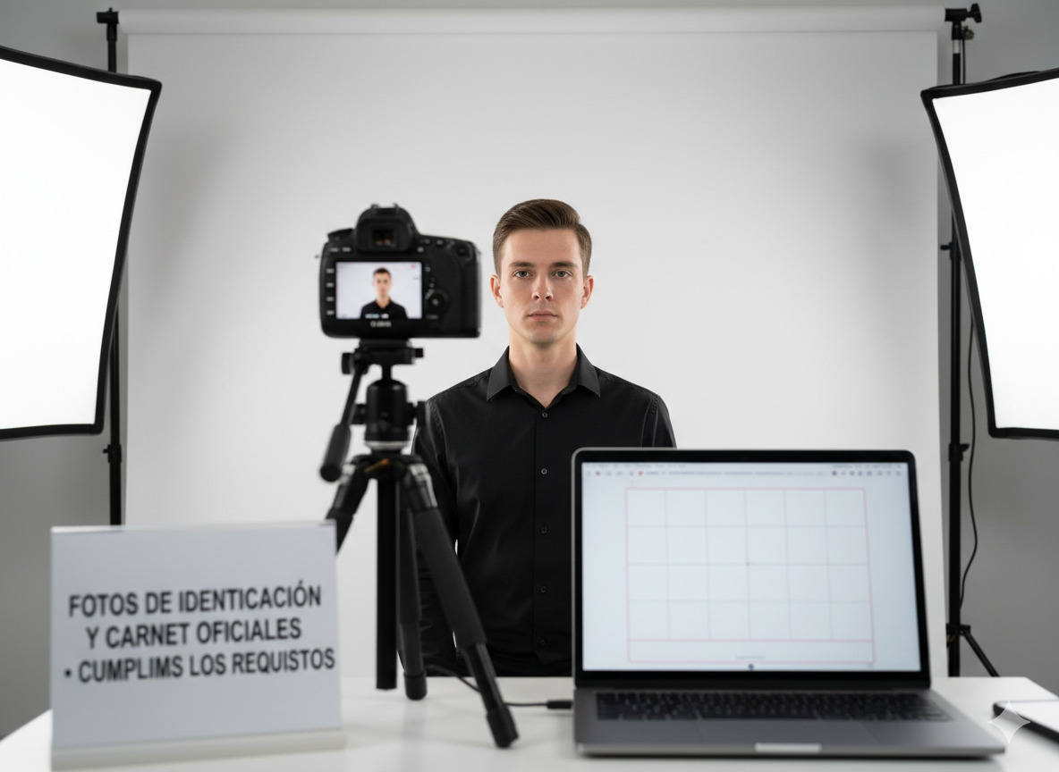 Fotos de identificación y carnet